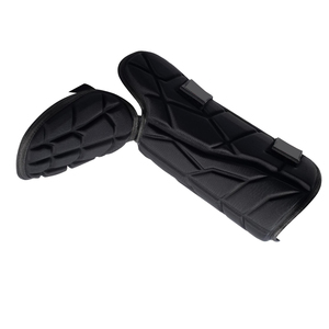 Espinilleras ROMAISA de Cuero PU Negro y PVC para Adultos, Protección Deportiva para Béisbol, Uso en Todas las Estaciones - Product Image 3