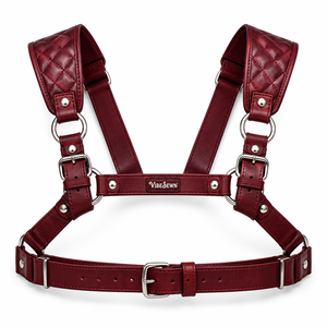 Arnés de Cuero Moderno para Hombre, Correa Personalizada, Accesorio Corporal, Hebilla Ajustable, Diseño en Cuero, Cómodo de Usar - Product Image 1