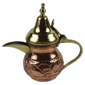 Combo Colored Design Milk Pots Classic Finishing Design Turkish Milk Pots And Kettles Brass Material Design Coffee & Tea Set