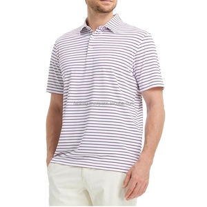 Polo en tricot respirant à fermeture éclair demi-quart pour hommes - Product Image 2