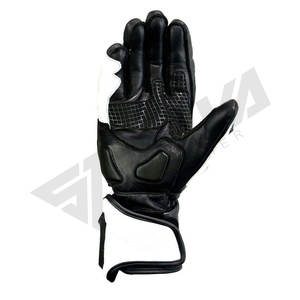 Gants de course en cuir respirant de haute qualité pour la moto, imperméables et offrant une protection UV, pour une utilisation sportive en extérieur - Product Image 5