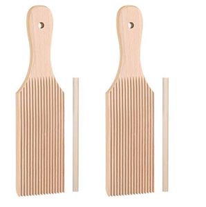 Nouvelle planche à gnocchis en bois, outil de façonnage de pâtes avec poignée - Product Image 1