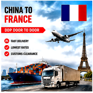 Agente de Envíos de China a Francia |   Transporte Marítimo |   Transporte Aéreo |   Entrega DDP Puerta a Puerta |   Agente de Carga |   Despacho de Aduanas - Product Image 1