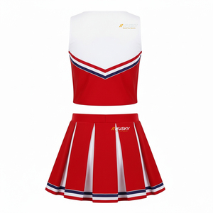 Uniformes de Animadoras Personalizados HUSKY SPORTSWEAR con Logotipo Frontal Impreso por Transferencia Térmica, Conjuntos Premium para Niñas y Adultas, Colores para Equipos y Competiciones - Product Image 5