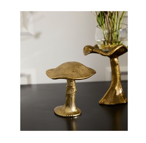 Centro de mesa metálico de estilo lujoso para decoración de mesa de comedor y exhibición elegante en el interior del hogar - Product Image 3