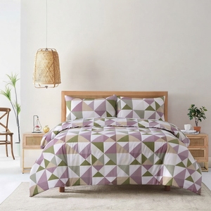 Sábana Ajustable de Algodón Dolce Pumpkin, Sábana Plana de 150 Hilos, Estilo Moderno, Ropa de Cama para Todas las Estaciones para Adultos - Product Image 3