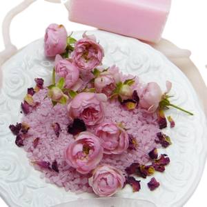 Sel de bain himalayen rose clair en morceaux, biologique, fait main, toucher réel, parfum et couleur personnalisables, Feng Shui, emballage personnalisé SIAN - Product Image 2