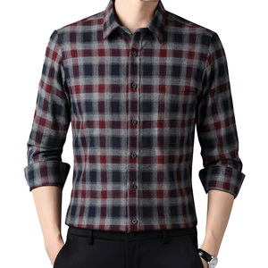 <b>Mens</b> OEM <b>Lumberjack</b> Flannel <b>Shirt</b> Long Sleeve Plaid Casual Outdoor Workwear Check <b>Shirt</b> <b>Mens</b> Brushed Long Sleeves Flannel <b>Shirt</b> - Product Image 1