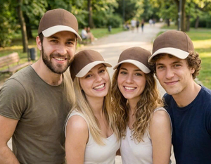 Gorra de Béisbol Personalizada de 6 Paneles, Ajustable, de Dos Colores, con Visera Curva, Tejido de Algodón Transpirable, Lista para Golf - Product Image 6