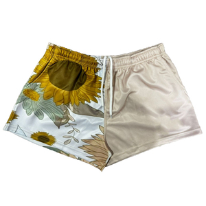Shorts de rugby personnalisés avec impression, sublimation thermique, unisexe, grandes tailles, antibactériens, séchage rapide, respirants, anti-UV, élastiques - Product Image 1