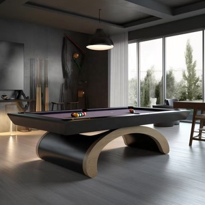 <span class=keywords><strong>Table</strong></span> de billard multifonctionnelle en <span class=keywords><strong>bois</strong></span> de haute qualité 3 en 1 WANYAJU 2025, style moderne et luxueux, avec plateau de salle à manger - Product Image 5