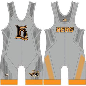 Maillot de compression de lutte sans manches en polyester ajusté avec impression par sublimation, unisexe, pour le fitness - Product Image 2