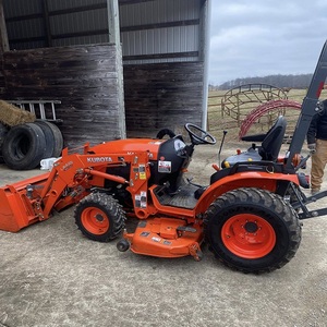 รถแทรกเตอร์ KUBOTA รุ่นใหม่ B2601 ขับเคลื่อน 4 ล้อ สำหรับทำสวน ตัดหญ้า พร้อมที่ตักด้านหน้า และชุดโรตารี่ - Product Image 4