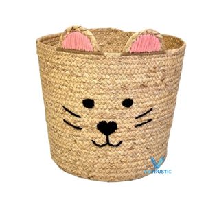 Cesta para Bebé Hecha a Mano con Jacinto de Agua, Cesta Moisés Tejida Natural para Recién Nacidos, Ecológica, Venta al por Mayor para Guarderías - Product Image 2