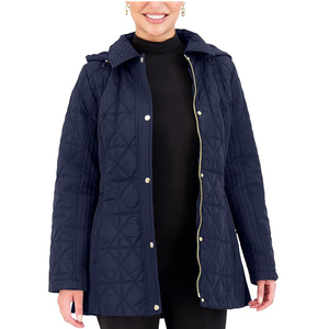 Chaqueta Acolchada de Lona Personalizada para Mujer 2026, de Secado Rápido, Transpirable, para Invierno, con Relleno 100% Poliéster, Cierre de Cremallera, Tallas Grandes, Diseño Digital - Product Image 6