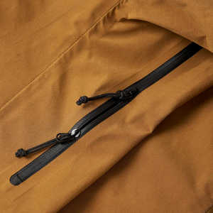 เสื้อแจ็คเก็ตผู้ชายสีน้ำตาลแบบมีฮู้ด ผ้า softshell กันน้ำ ซิปแบบรูด ทรงปกติ เหมาะสำหรับใส่กลางแจ้งในฤดูใบไม้ร่วง - Product Image 5