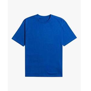 เสื้อยืดคอตตอนโอเวอร์ไซส์ผู้ชาย ผ้าเปล่า 200 กรัม พิมพ์ซิลค์สกรีน กันยับ แห้งเร็ว คุณภาพสูง สีตามสั่ง แขนสั้น - Product Image 1