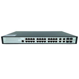 Switch Ethernet Gigabit Empresarial Focuscom S5700-28TP, 24 Puertos Eléctricos, Dispositivo de Red de Gestión Inteligente de Capa 2 para Campus - Product Image 1