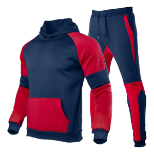 Ensemble de survêtement unisexe rouge 2026 à manches longues avec fermeture éclair, col montant, couleur unie, style sportif, respirant, coupe régulière, pour l'automne - Product Image 3