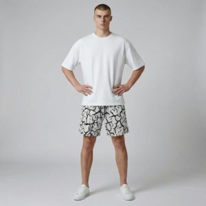 Pantalones Cortos de Baloncesto para Hombre en Oferta, 100% Poliéster, Malla Elástica, Cintura Elástica, Secado Rápido, Transpirables, Verano, Personalizables, Estilo Urbano - Product Image 2