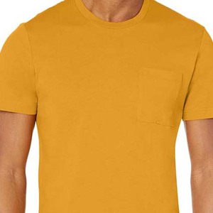 Golden Plain T-<b>Shirts</b> Custom <b>Men</b> Quick Dry T <b>Shirt</b> - Product Image 2