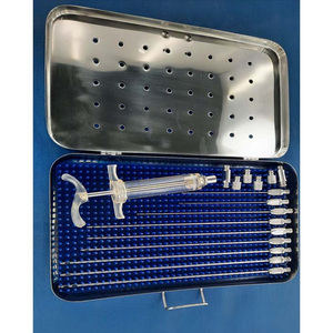 Juego de Cánulas de Liposucción de Grado Médico, Instrumentos Reutilizables de Acero Inoxidable de Precisión para Eliminación de Grasa, Aspiración de Grasa y Cosmética - Product Image 5