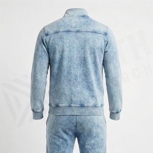 Custom Logo Slim Fit Training Wear Fleece Sport <b>Track</b> <b>Suits</b> Set Mens Tracksuit Customized Color Workout Jogging Outfit - Product Image 2