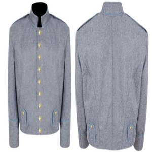 Veste d'hiver vintage en laine pour homme M.AFZAL, style confédéré américain, écologique, respirante, à simple boutonnage - Product Image 1