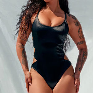 Traje de Moda Enterizo Transpirable Moldeador Elástico de Una Pieza para Mujer, Ideal para Pole Dance y Espectáculos - Product Image 1