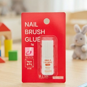 [K-ESSENTIALS] Adhésif pour faux ongles 3g à appliquer au pinceau, fixation rapide professionnelle, longue tenue pour ongles à presser, colle pour faux ongles - Product Image 2