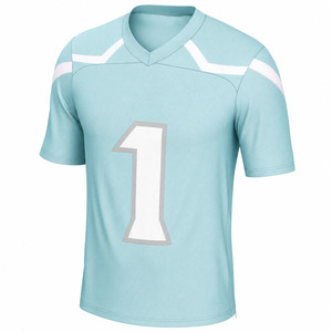 เสื้อฟุตบอลระบายอากาศได้ดี เสื้อฟุตบอลมีสไตล์สำหรับการแข่งขันในโรงเรียน เสื้อฟุตบอลทันสมัย ทนทาน สวมใส่สบาย สำหรับการแข่งขัน - Product Image 5
