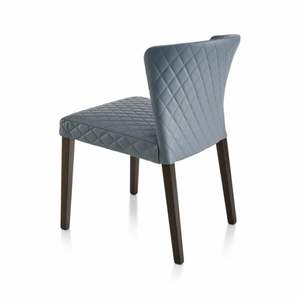 Modern Upholstered Dining <b>Chair</b> with Solid Teak Wood Frame Ideal for Hotel <b>Restaurant</b> Cafe Projects, Factory Direct - Product Image 4