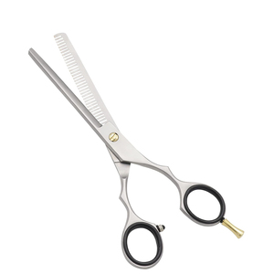 Tijeras de Peluquería de Acero Inoxidable de Alta Calidad con Mango de Goma, Juego de Peluquería para Uso en Salones de Belleza - Product Image 6