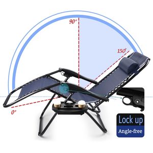 Sedia da Spiaggia Moderna Leggera e Pieghevole per Giardino, Parco, Camera da Letto o Pesca, in Metallo Resistente con Tessuto Oxford - Product Image 3
