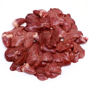 Foie de poulet congelé 100 % pur certifié Halal, parties grasses entières riches en vitamines, qualité B, emballage boîte de 12 kg, procédé BQF - Product Image 4