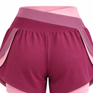 Shorts de Yoga OEM para Mujer, Elegantes, para Gimnasio, Entrenamiento, Running, Fitness, Elásticos, Deportivos, Ropa Deportiva Activa, Shorts de Yoga de Alto Rendimiento para Mujer - Product Image 4