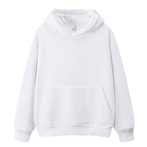 Ensemble sweat à capuche et pantalon de survêtement en molleton 100 % coton épais pour homme, respirant, séchage rapide, décontracté, pour l'hiver, avec poche avant et logo - Product Image 1