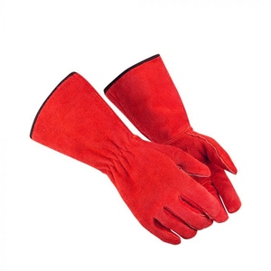 Gants de sécurité en cuir de vachette de qualité supérieure, à usage général, résistants, durables, pour le soudage - Product Image 3