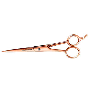 Ciseaux de coiffure en acier inoxydable rose doré à lames lisses et tranchantes de 6,5 pouces - Product Image 2