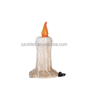 Halloween Kerze Kleiner Spuk besen mit Säule Hexens tuhl Rückgewinnung Spinne Vogels cheuche Foto Op Mäuse Werwolf Mäuse Geist - Product Image 4