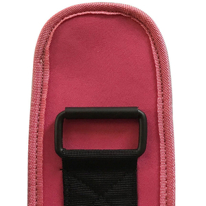 Cinturón de nylon resistente de 4 pulgadas de ancho para levantamiento de pesas, portátil, ligero, con hebilla de acero inoxidable para gimnasio. - Product Image 5