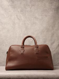Nouveauté : Sac de voyage décontracté pour homme en cuir véritable, imperméable, sac de sport en cuir, en vente en ligne à bas prix - Product Image 4