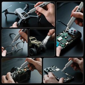 144-in-1 Precision Electric Screwdriver Set 120 Magnetic Bits Portable with Organized Storage <b>Small</b> <b>Tool</b> <b>Kit</b> - Product Image 2