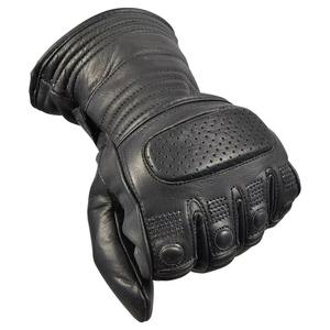 ถุงมือมอเตอร์ไซค์สำหรับแข่งรถแบบระบายอากาศ ดีไซน์สั่งทำได้ ยี่ห้อ Punchin Sports สำหรับขายส่ง  หนังแท้  ปิดด้วยแถบตีนตุ๊กแก  ใช้ได้ทั้งชายและหญิง  รองรับหน้าจอสัมผัส - Product Image 2