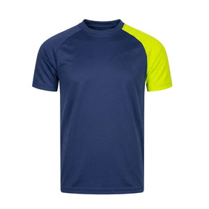 Camiseta de Manga Raglán para Hombre, Cuello Redondo, Diseño Degradado a Rayas, Secado Rápido, Estilo Urbano, Corte Regular, Logotipo Frontal, para Correr - Product Image 2