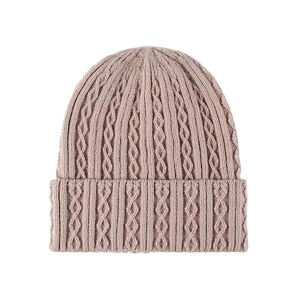 หมวกบีนนี่แบบใหม่ขายส่ง รับทำโลโก้ หมวกบีนนี่คุณภาพสูง หมวกไหมพรมขายส่ง หมวกบีนนี่อุ่นสำหรับฤดูหนาวสำหรับทุกเพศ โดย HI 2026 - Product Image 5