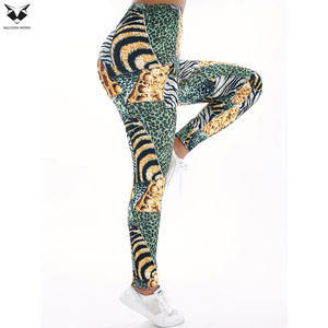Pantalones de compresión de color personalizado para mujer, para correr y hacer ejercicio, leggings de compresión de spandex cómodos para damas - Product Image 3