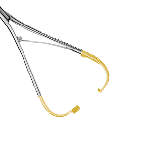 Porta Agujas Perma Sharp de Mathieu Kocher, 14 cm, Instrumento Quirúrgico Dental de Acero Inoxidable, Kit de Microcirugía de Precisión para Sutura - Product Image 6