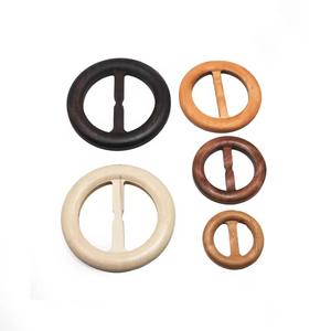 Anillos de Hebilla de Cinturón de Madera para Mujer, Calidad Premium, Talla Personalizada, Logotipo Personalizado, Construcción Ligera y Resistente, Estilo Moderno y a la Moda - Product Image 1