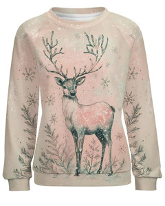 Sweat-shirt à capuche à manches longues pour femme avec logo sur le devant pour l'automne et l'hiver - Product Image 2